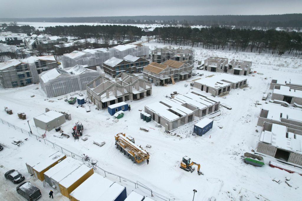 Ritmai 2 etapas | namai D, E, J, K, L, M ( Vaivorykštės g. 4) - Korterelamu - ehituse fotod