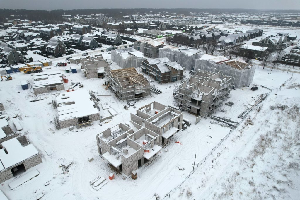 Ritmai 2 etapas | namai D, E, J, K, L, M ( Vaivorykštės g. 4) - Korterelamu - ehituse fotod