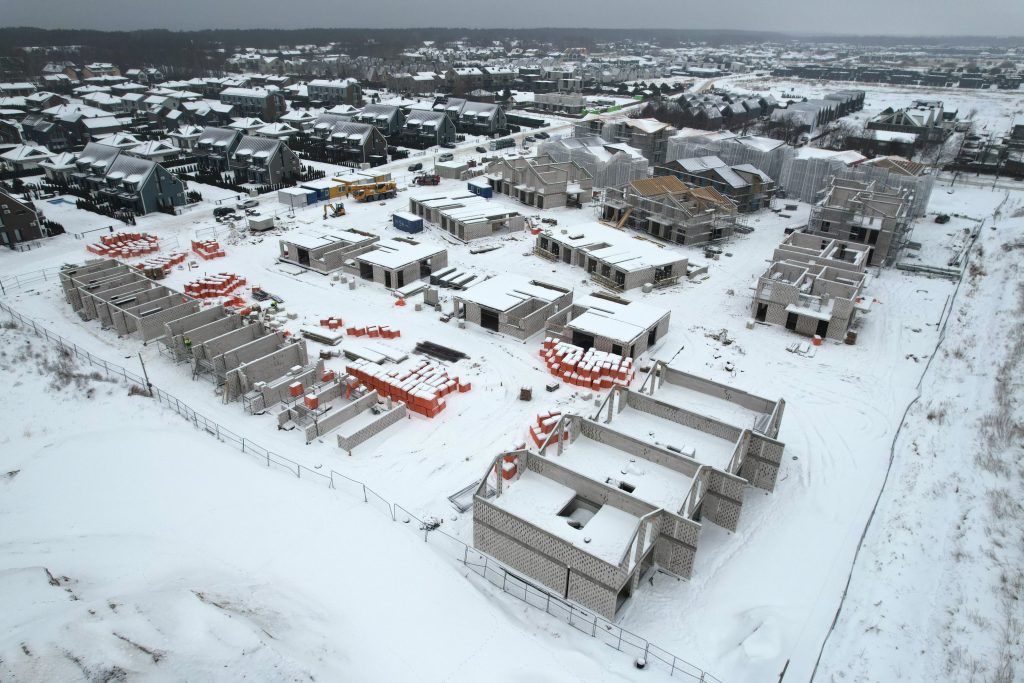 Ritmai 3 etapas | sublokuoti namai N, O, P (Vaivorykštės g. 4) - Ridaelamu - ehituse fotod