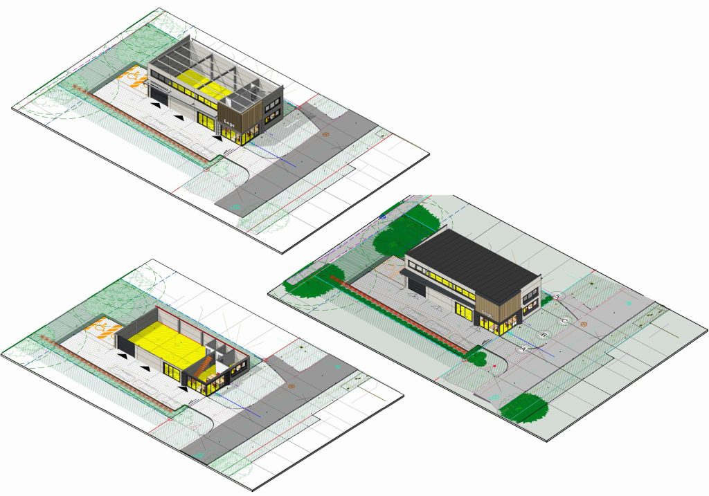 Rītupes iela 15 (Rītupes iela 15) - Tirdzniecības centrs - vizualizācija
