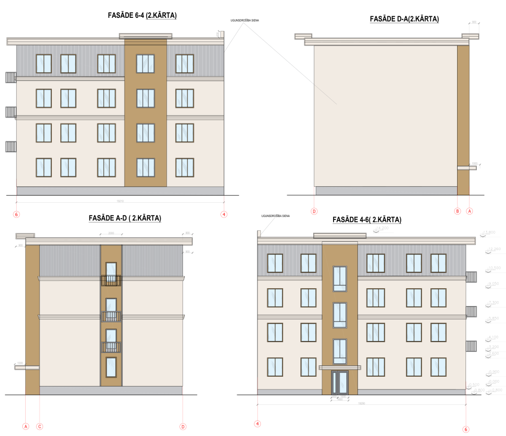 Rubeņu iela 9B - 2.kārta (Rubeņu iela 9B) - Daudzdzīvokļu nams - vizualizācija