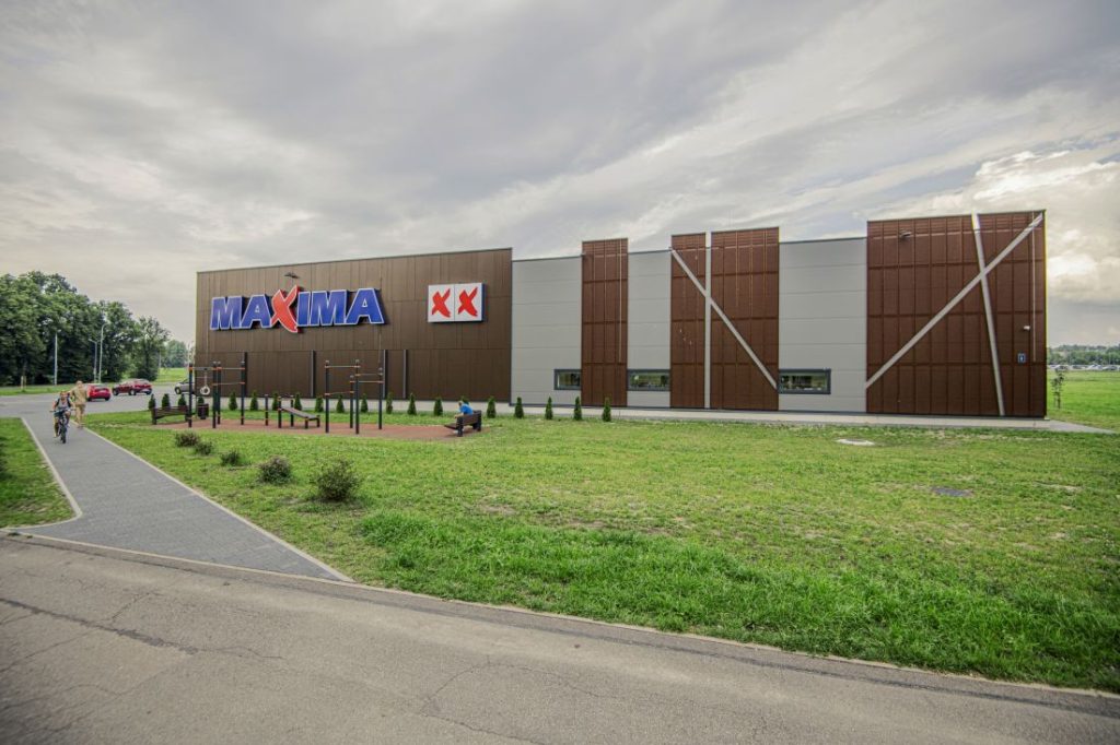 MAXIMA XX - Rusova iela 1 (Rusova iela 1) - Maisto parduotuvė - vizualizacija