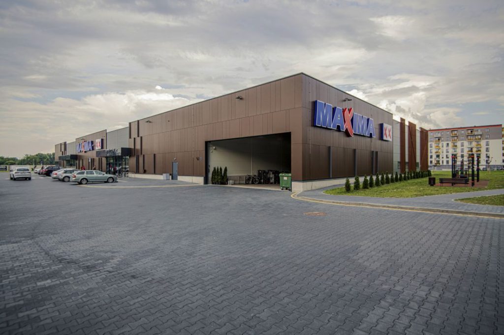 MAXIMA XX - Rusova iela 1 (Rusova iela 1) - Maisto parduotuvė - vizualizacija