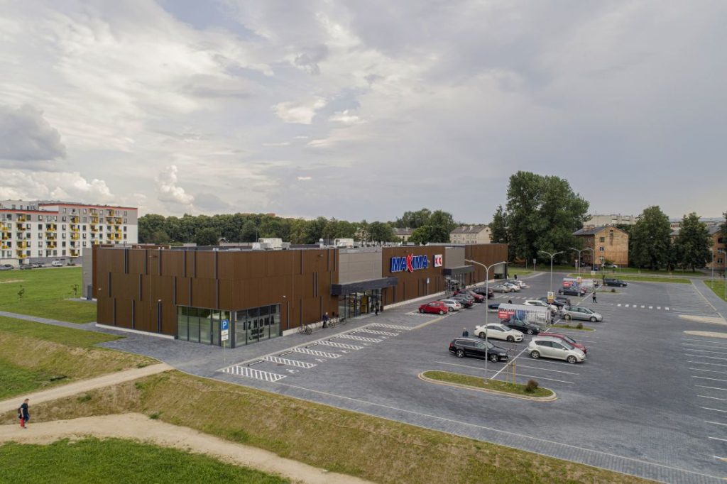 MAXIMA XX - Rusova iela 1 (Rusova iela 1) - Maisto parduotuvė - vizualizacija