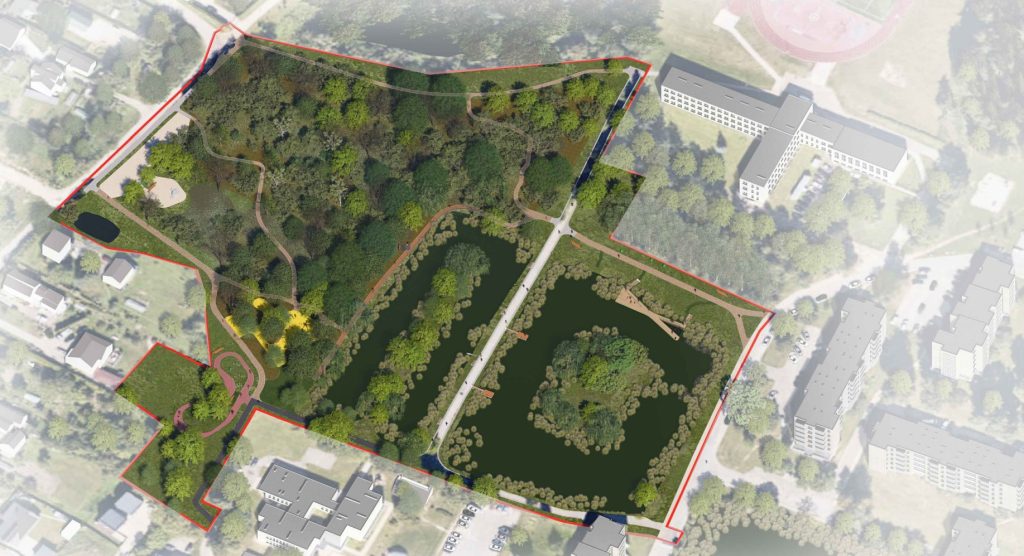 Salininkų kūdrų parkas (Melioratorių g.) - Park - visuaalne
