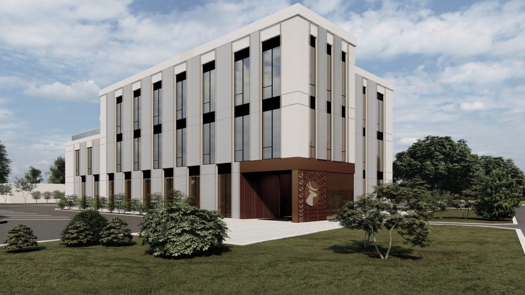 VIADA biroja ēka (Šampētera iela 180) - Verslo centras - vizualizacija