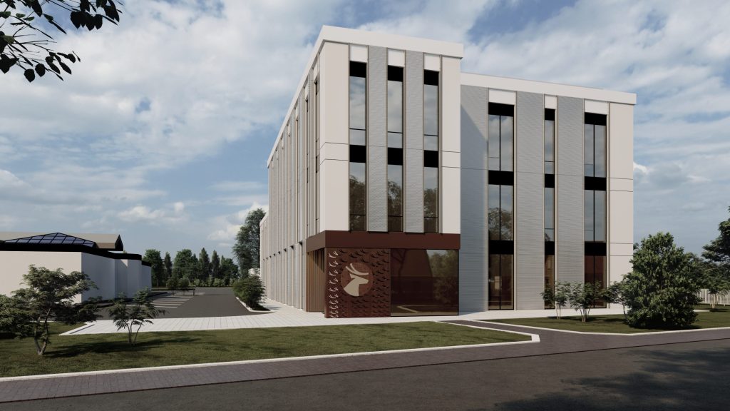 VIADA biroja ēka (Šampētera iela 180) - Verslo centras - vizualizacija