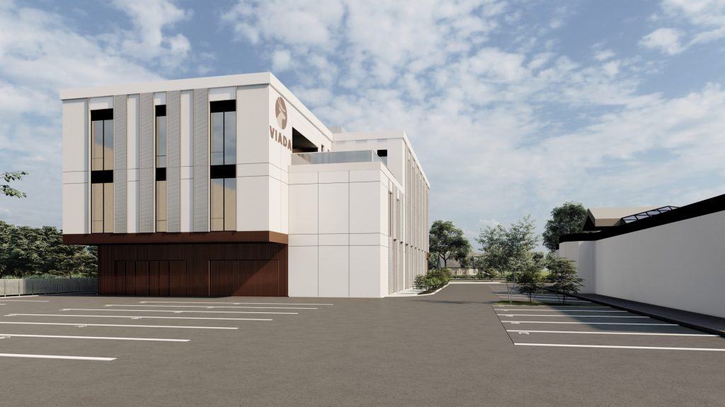 VIADA biroja ēka (Šampētera iela 180) - Verslo centras - vizualizacija