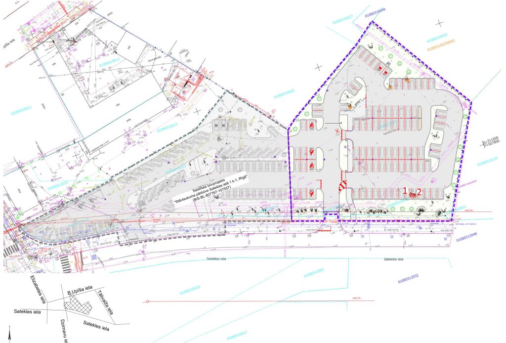 Satekles Business Center II (Satekles iela 1 k-1) - Büroohoone - visuaalne