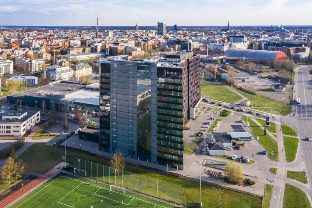 Jupiter Tower (Skanstes iela 7 k-1) - Büroohoone - visuaalne