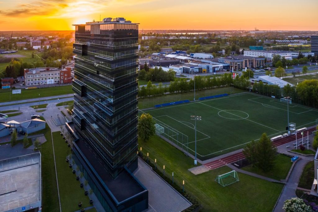 Jupiter Tower (Skanstes iela 7 k-1) - Büroohoone - visuaalne