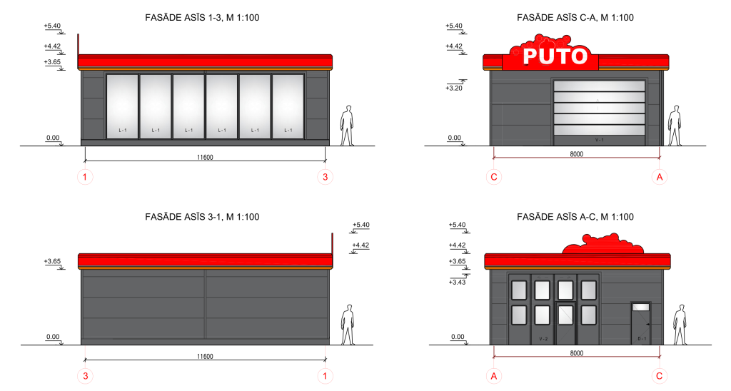 Puto - Slokas iela 96 (Slokas iela 96) - Automobilių plovykla - vizualizacija