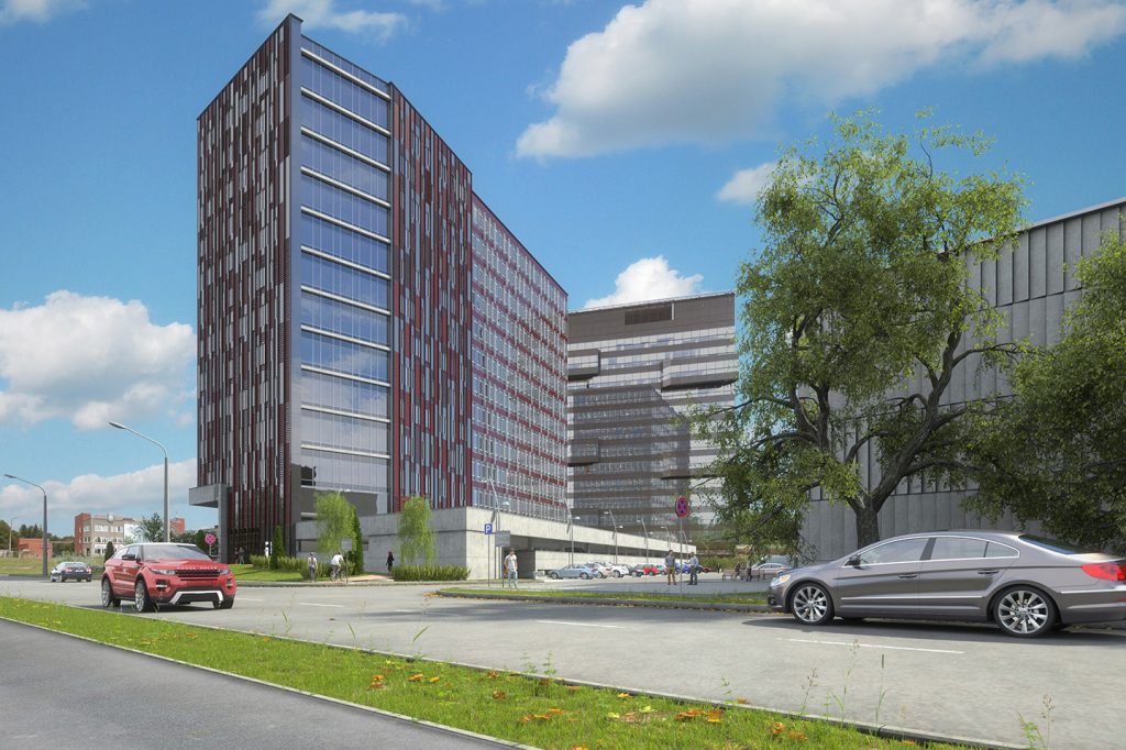 Place Eleven (Sporta iela 11) - Verslo centras - vizualizacija