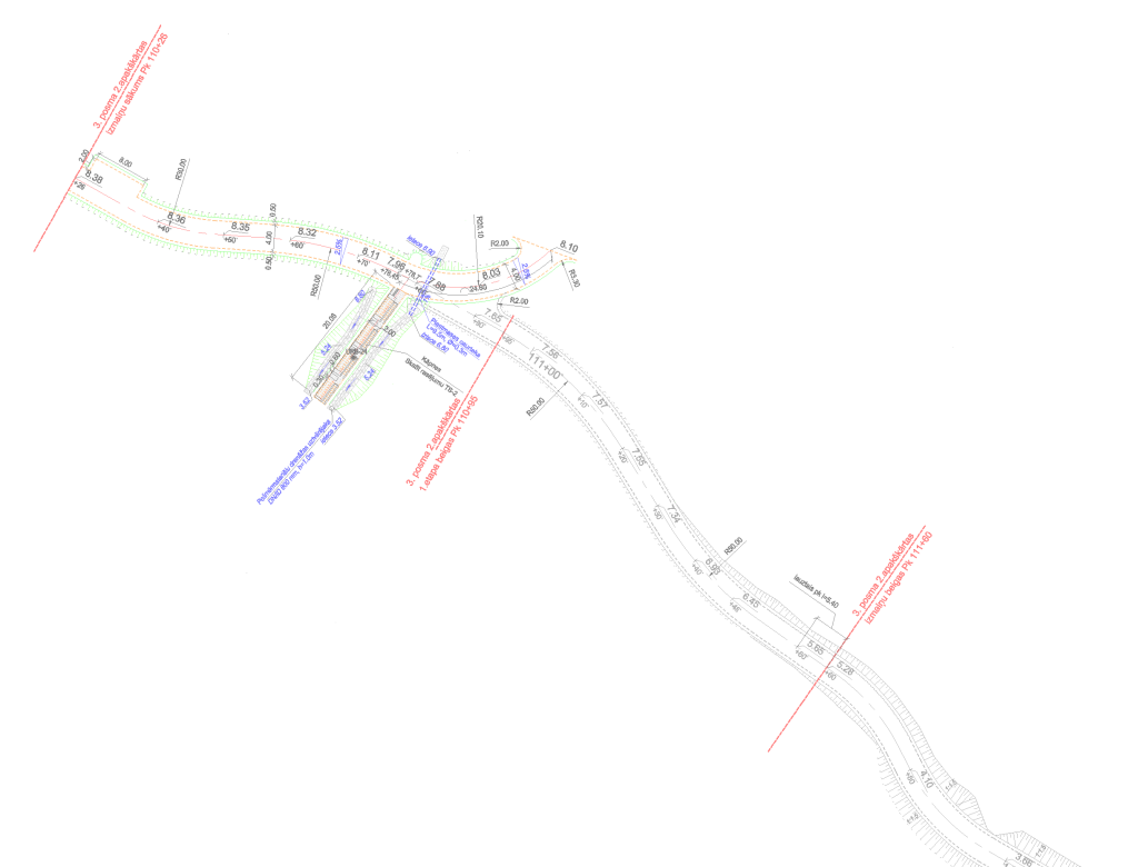 Velosipēdu ceļš "Centrs – Ķengarags – Rumbula – Dārziņi" - posmā no Rumbas ielas 88 līdz Jāņogu ielai (Rumbas ielas 88, Jāņogu iela) - Dviračių takas - vizualizacija