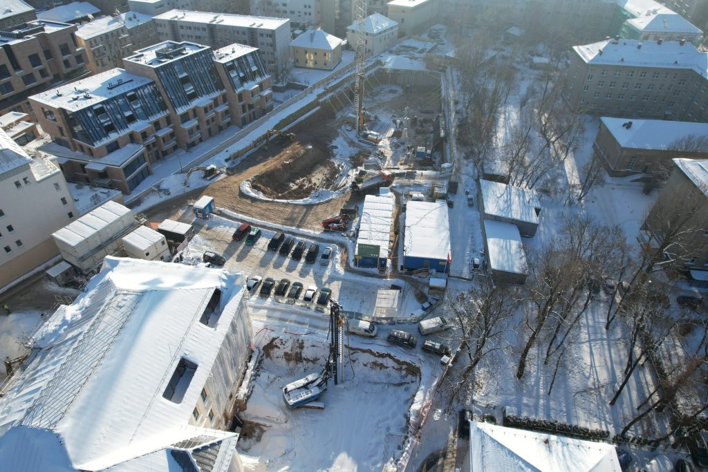 Sutartinės 1 etapas (J. Basanavičiaus g. 28) - Daudzdzīvokļu nams - būvdarbu attēli