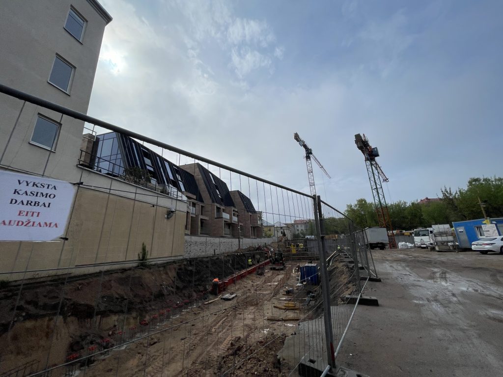 Sutartinės 1 etapas (J. Basanavičiaus g. 28) - Multi apartment - construction photos