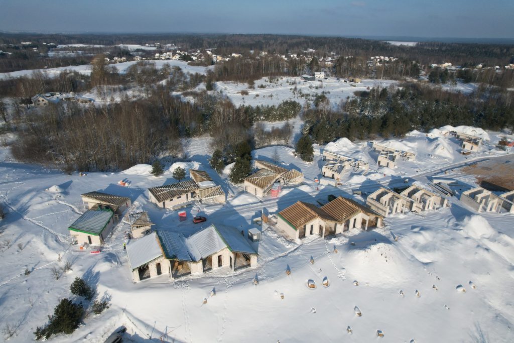 Lėčiau (Sodų g. 4, 4A, 4B, 4C, 4D, 4E, 4F, 4G, 4H, 6, 6A, 6B, 6C, 6D, 6E, 6F, 6G, 6H, 6I) - Privačių namų kvartalas - statybų nuotraukos