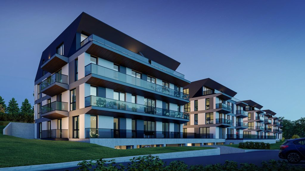 Grand Kvissental (Meruski 6, 8/1, 8/2, 8/3) - Daudzdzīvokļu nams - vizualizācija