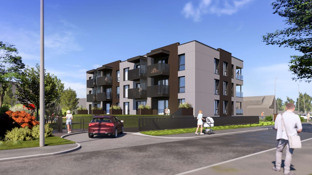 Kvindi Kodud (Saekoja 5) - Daudzdzīvokļu nams - vizualizācija