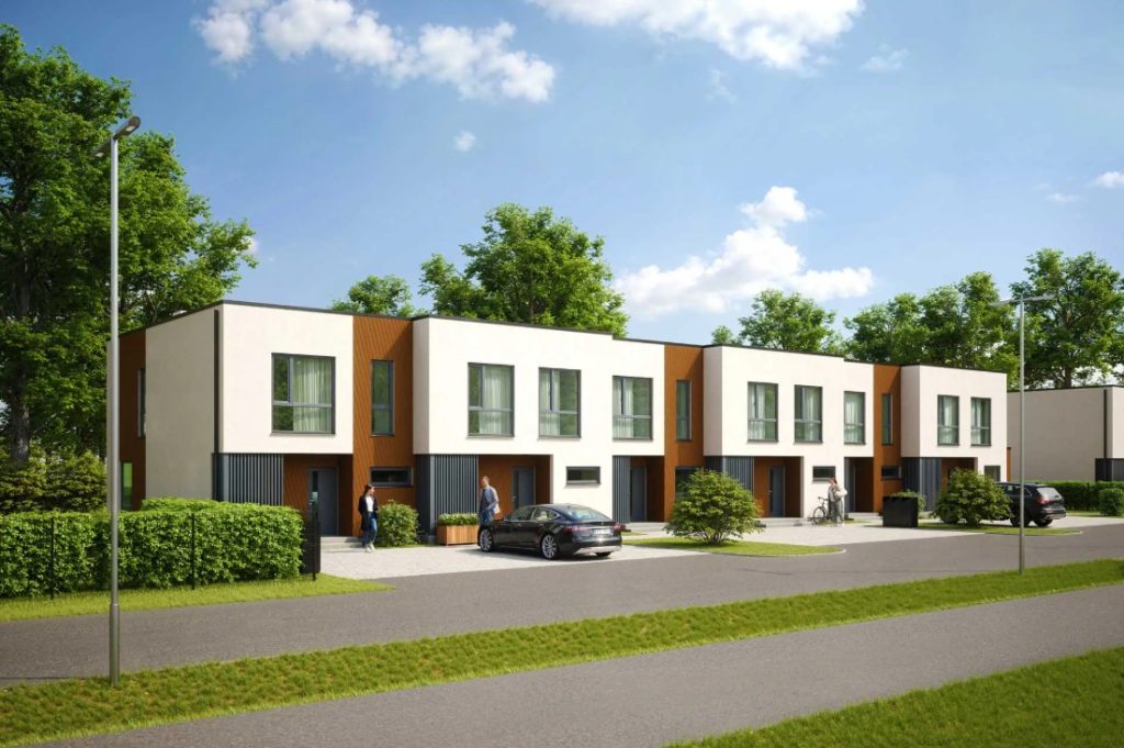 Allika Arendus (Kiriku 7) (Kiriku 7) - Row housing - visualization