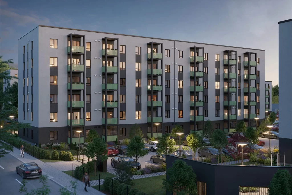 Blūmendāles mājas - 4. ēka (Prūšu iela 1I) - Korterelamu - visuaalne