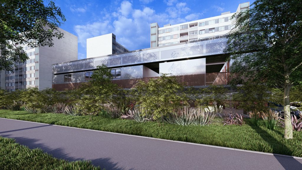 Tīnūžu iela 9 (Tīnūžu iela 9) - Parkimishoone - visuaalne