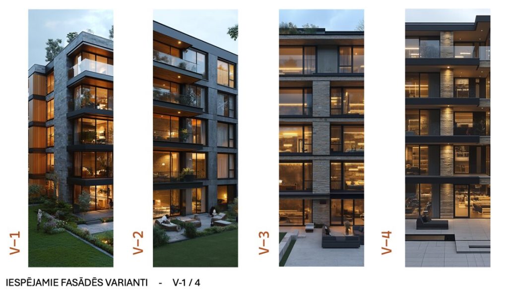 Ūnijas Iela 64b (Ūnijas Iela 64b) - Multi apartment - visualization