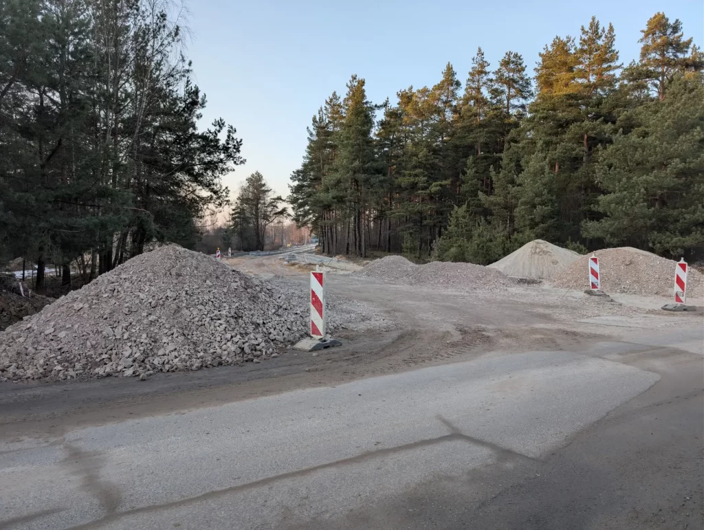 Ūpju un Pupuķu ielas turpinājums (Pupuķu iela, Ūpju iela) - Road - construction photos