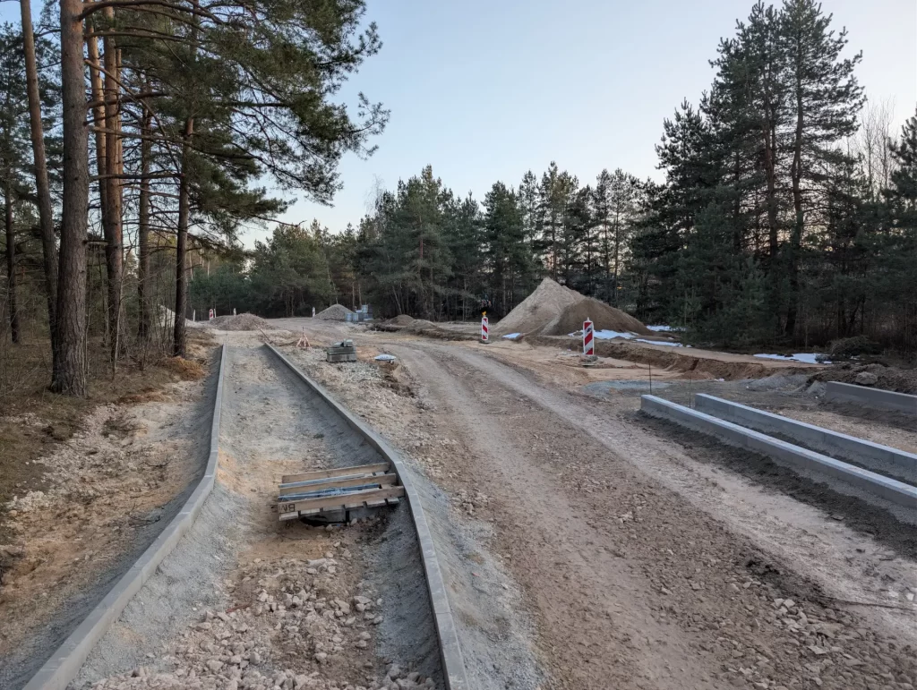 Ūpju un Pupuķu ielas turpinājums (Pupuķu iela, Ūpju iela) - Road - construction photos