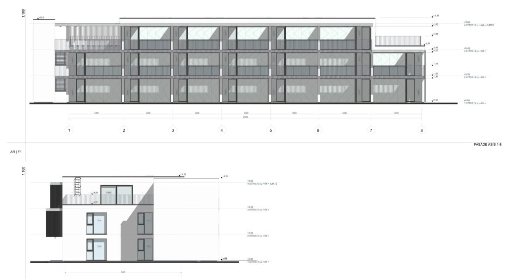 Harmony Home Sky Garden (Vēju iela 5A) - Multi apartment - visualization