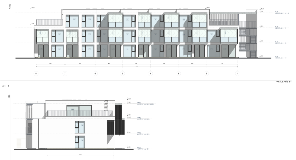 Harmony Home Sky Garden (Vēju iela 5A) - Multi apartment - visualization