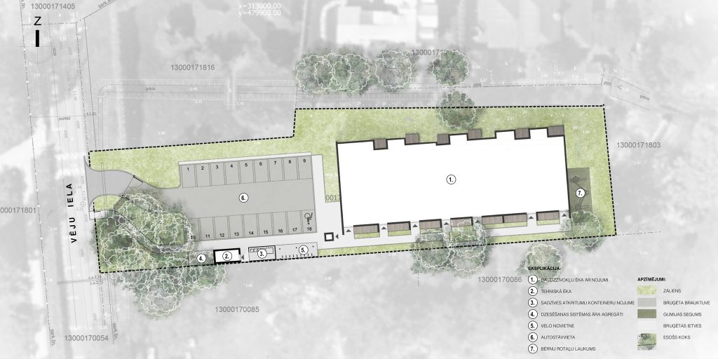 Harmony Home Sky Garden (Vēju iela 5A) - Multi apartment - visualization