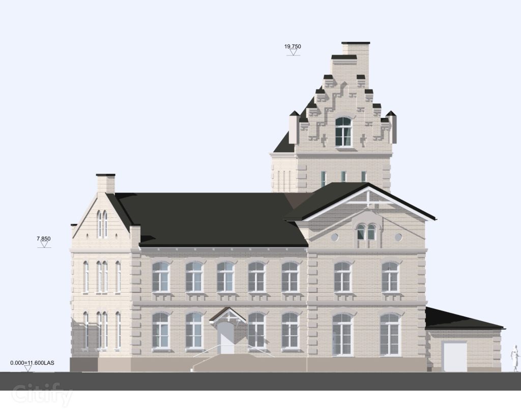 Vienības gatve 87E - 1. ēka (Vienības gatve 87E) - Biroju centrs - vizualizācija