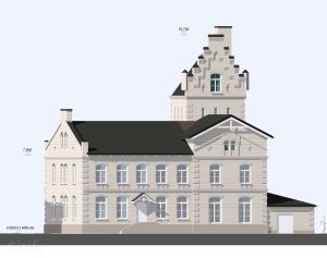 Vienības gatve 87E – 1. ēka vizualizācija