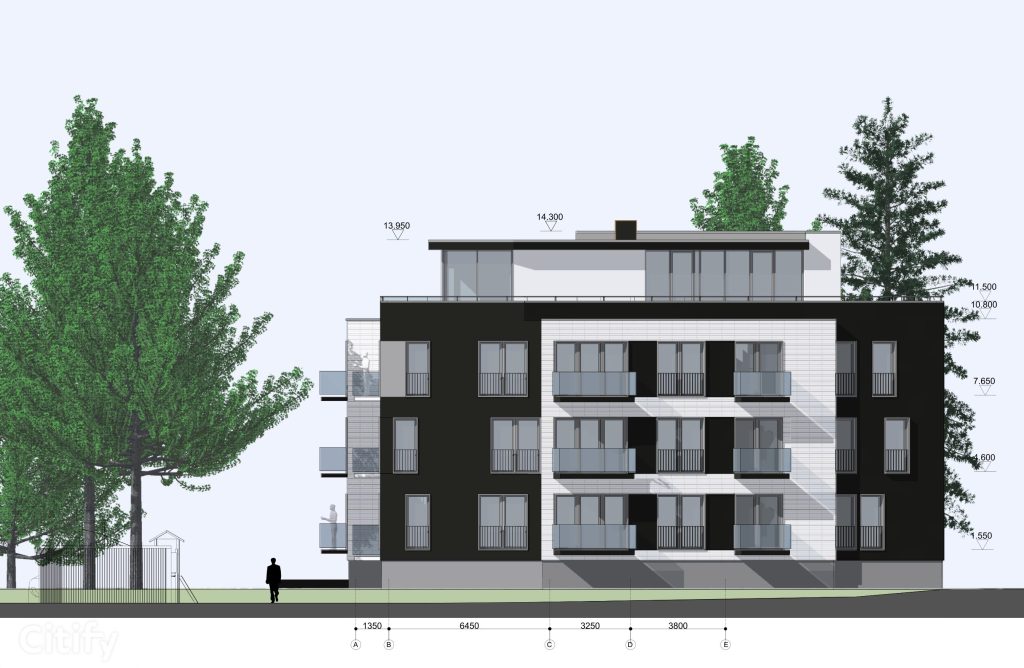 Vienības gatve 87P - 2. ēka (Vienības gatve 87P) - Multi apartment - visualization