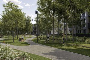 Viešoji erdvė tarp Parodų g. 11 ir K. Jelskio g. 24 (Kazimiero Jelskio g.) - Square