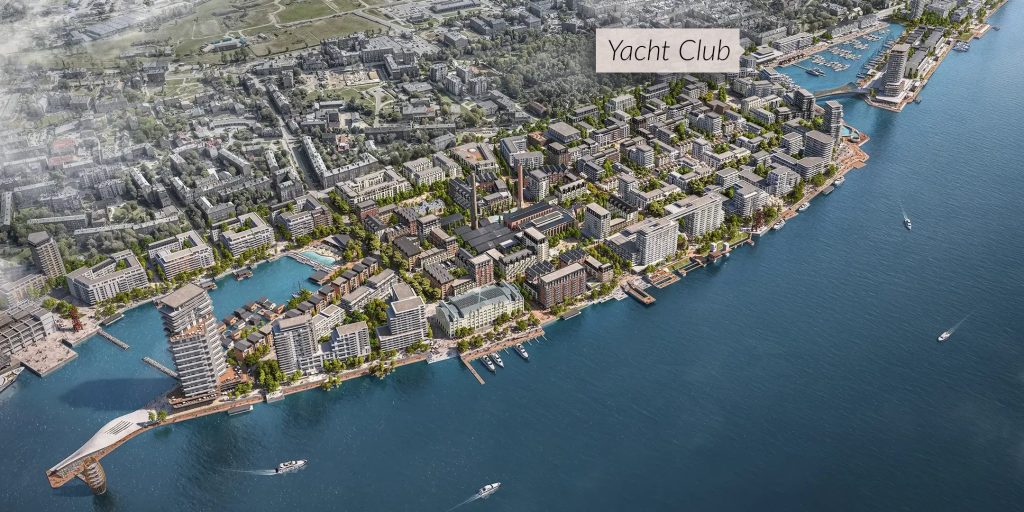 Riga Waterfront - Yacht Club (Eksporta iela) - Sadam - visuaalne