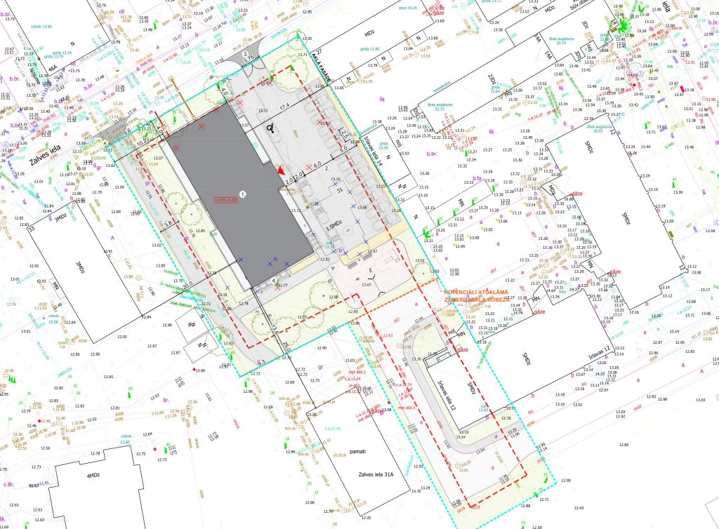 Harmony Šampēteris (Zalves iela 31) - Daugiabutis - vizualizacija