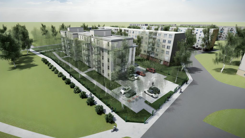 Zvaigznāja gatve 18 (Zvaigznāja gatve 18) - Daugiabutis - vizualizacija