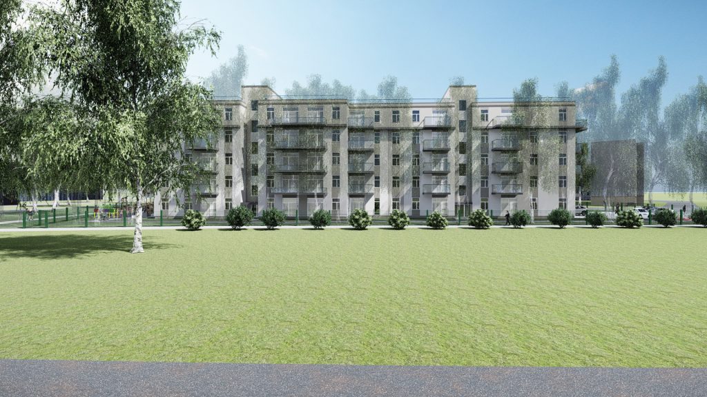 Zvaigznāja gatve 18 (Zvaigznāja gatve 18) - Daugiabutis - vizualizacija