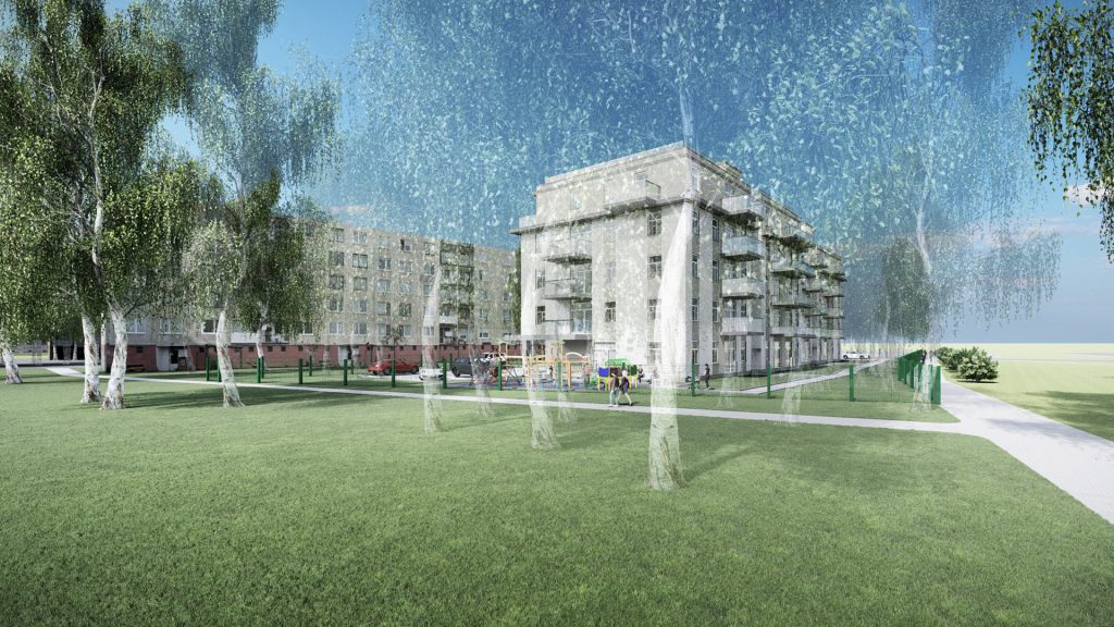 Zvaigznāja gatve 18 (Zvaigznāja gatve 18) - Daugiabutis - vizualizacija