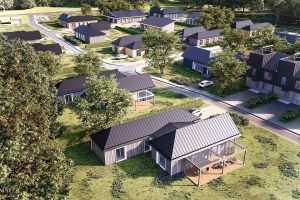 Esena Dārzi - 1. kārta (Dzirciema iela 123 k-1-16) - Private house community