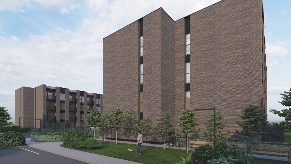 Namučiai 9 etapas (Versmės g. 48) - Early education, Multi apartment - visualization