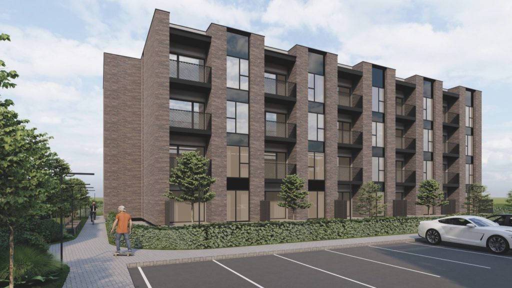 Namučiai 9 etapas (Versmės g. 48) - Early education, Multi apartment - visualization