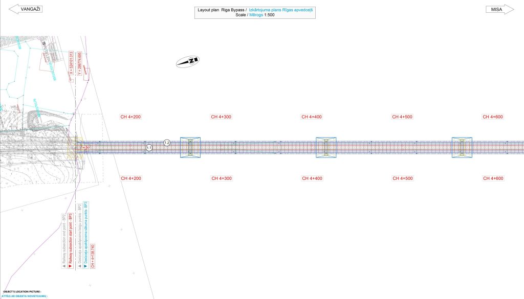 Rail Baltica - A4 dienvidu viadukts - Apvienotā autoceļa un dzelzceļa tilta būvniecība pāri Daugavas upei (A4, P85) - Sild, Raudtee - visuaalne