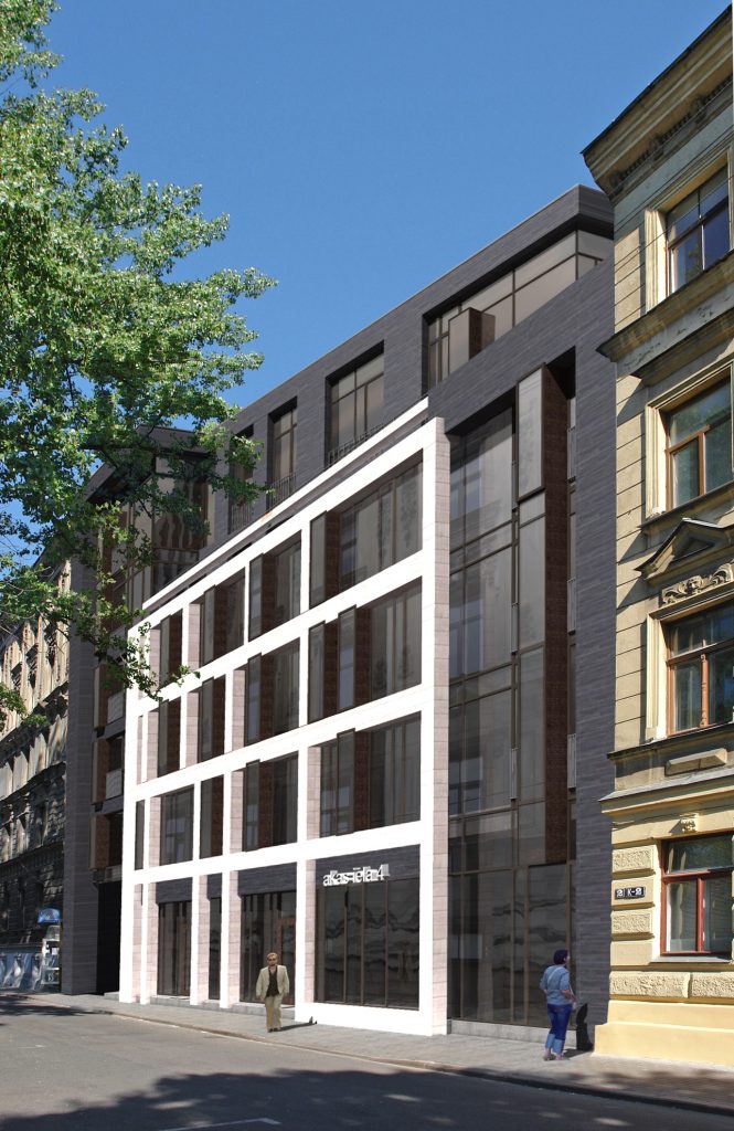 Akas 4 (Akas iela 4) - Daugiabutis - vizualizacija