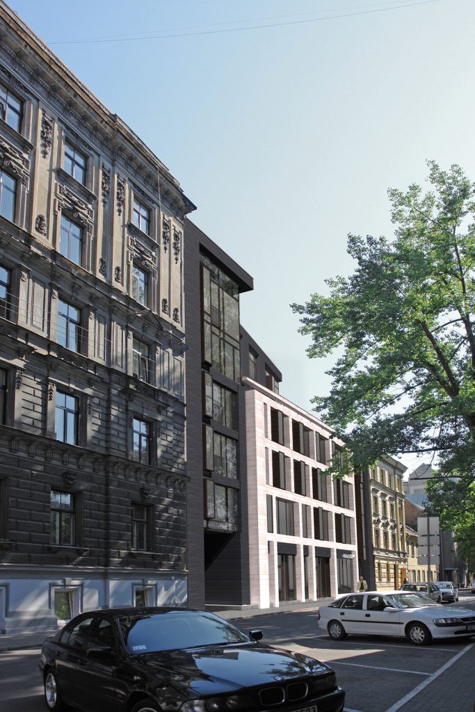 Akas 4 (Akas iela 4) - Daugiabutis - vizualizacija