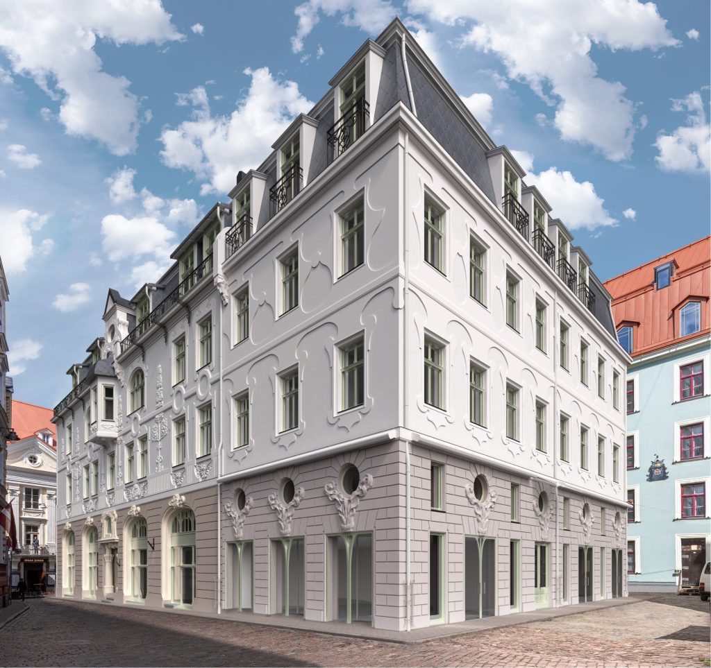 Audēju iela 7 (Audēju iela 7) - Multi apartment, Office center, Other commercial - visualization