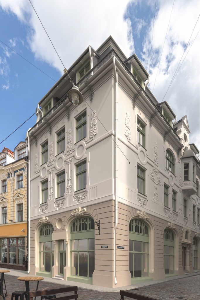 Audēju iela 7 (Audēju iela 7) - Multi apartment, Office center, Other commercial - visualization