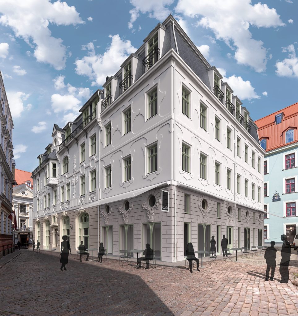 Audēju iela 7 (Audēju iela 7) - Multi apartment, Office center, Other commercial - visualization